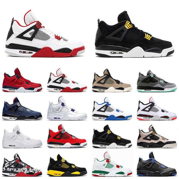 4s men basketball shoes jumpman 4 royalty fire red white cement bred mens womens trainer sports sneakers
4s men basketball shoes jumpman 4 royalty fire red white cement bred mens womens trainer sports sneakers