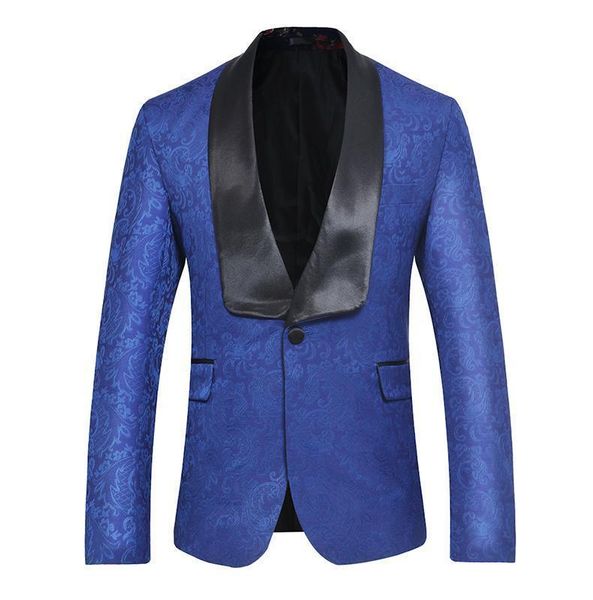 men's suits & blazers blazer man 2021 embroidery slim mens blue pattern jacket casual dress party groom marriage prom, White;black
men's suits & blazers blazer man 2021 embroidery slim mens blue pattern jacket casual dress party groom marriage prom, White;black