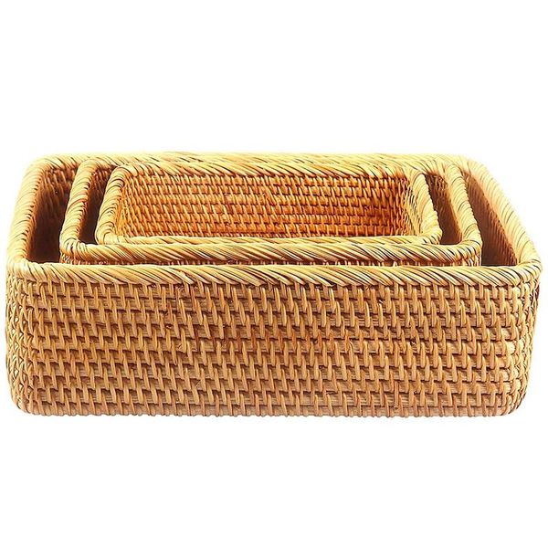 storage baskets handmade rattan baskets, hand woven organizing for cracker dinner parties coffee breakfast, 3-pack
storage baskets handmade rattan baskets, hand woven organizing for cracker dinner parties coffee breakfast, 3-pack