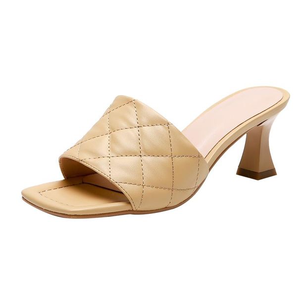 summer women outside slippers fake leather hoof heel shoes fashion sewing apricot beige red square toe mules slipper m026, Black
summer women outside slippers fake leather hoof heel shoes fashion sewing apricot beige red square toe mules slipper m026, Black