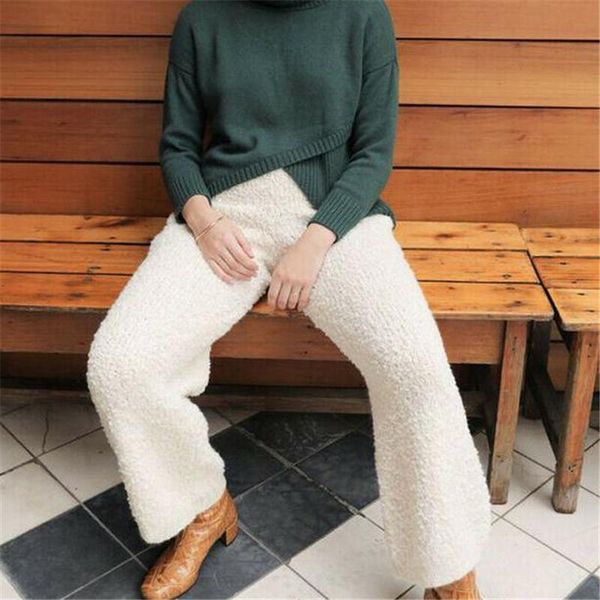 women's pants & capris fashion women long solid color high elastic waisted trousers wide legs stright loose casual home ladies, Black;white
women's pants & capris fashion women long solid color high elastic waisted trousers wide legs stright loose casual home ladies, Black;white