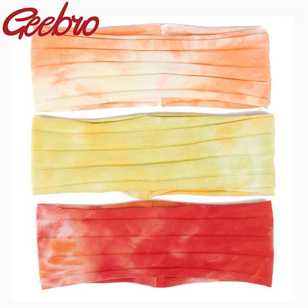 geebro women ribbed tie dye headband hairbands multi-color soft elastic cotton headwear for ladies girls tuban hair accessories1
geebro women ribbed tie dye headband hairbands multi-color soft elastic cotton headwear for ladies girls tuban hair accessories1