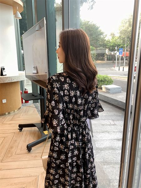 vintage floral casual woman loose with cleavage on v flare half sleeve elegant ladies summer dress plied beach boho r171 ebum, Black;gray
vintage floral casual woman loose with cleavage on v flare half sleeve elegant ladies summer dress plied beach boho r171 ebum, Black;gray
