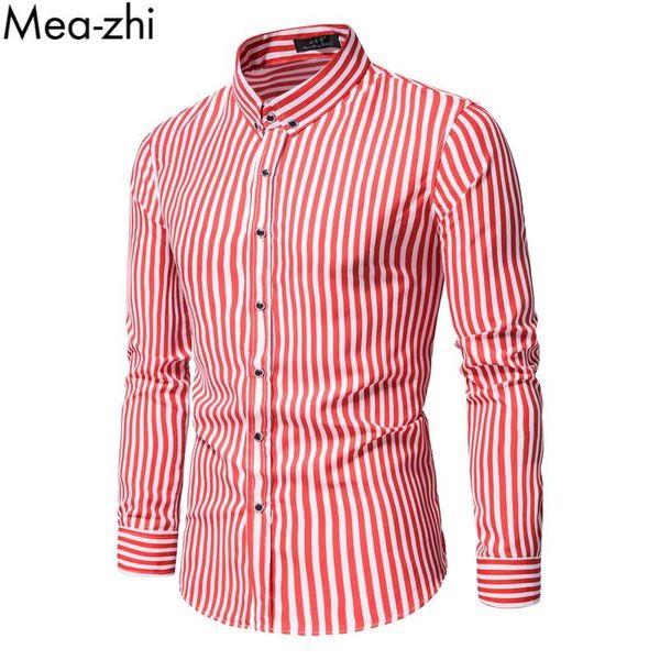 men's casual shirts shirt men youth striped long sleeve slim fit fashion office classic button, White;black
men's casual shirts shirt men youth striped long sleeve slim fit fashion office classic button, White;black