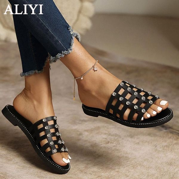 sandals women 2021 summer comfortable hollow out ladies open toe flat slippers 35-43 large-sized female home beach shoes, Black
sandals women 2021 summer comfortable hollow out ladies open toe flat slippers 35-43 large-sized female home beach shoes, Black