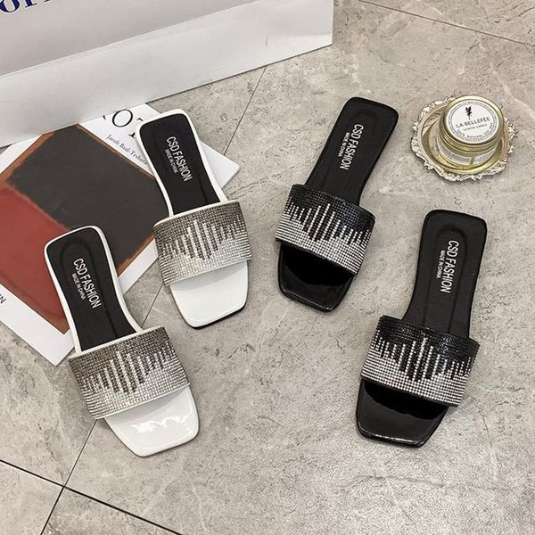 2021mixed color rhinestones slippers women sandalias flip flops summer beach shoes woman crystal slides plus size 35-42, Black
2021mixed color rhinestones slippers women sandalias flip flops summer beach shoes woman crystal slides plus size 35-42, Black