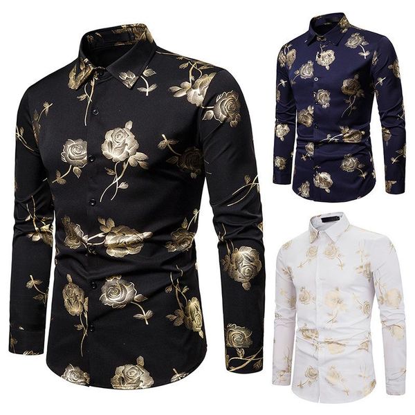 casual men's long sleeved single breaste shirts dance club fashion slim fit shirt big size drop clothes, White;black
casual men's long sleeved single breaste shirts dance club fashion slim fit shirt big size drop clothes, White;black