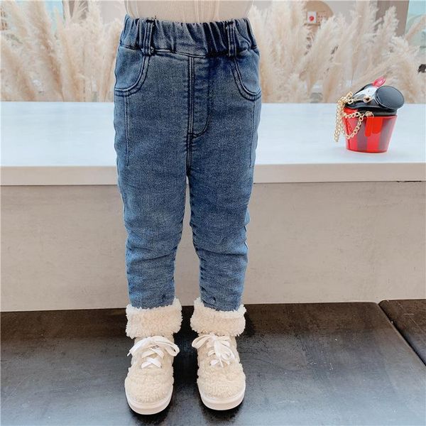 winter arrival boys and girls fashion warm fleece denim jeans kids pants baby girl, Blue
winter arrival boys and girls fashion warm fleece denim jeans kids pants baby girl, Blue
