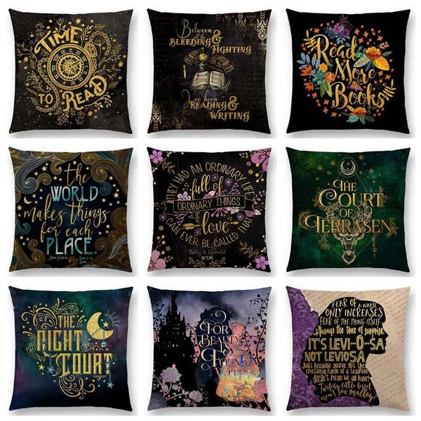 cushion/decorative pillow black golden flowers reading books beautiful language gorgeous words decorative letters story cushion cover sofa c
cushion/decorative pillow black golden flowers reading books beautiful language gorgeous words decorative letters story cushion cover sofa c