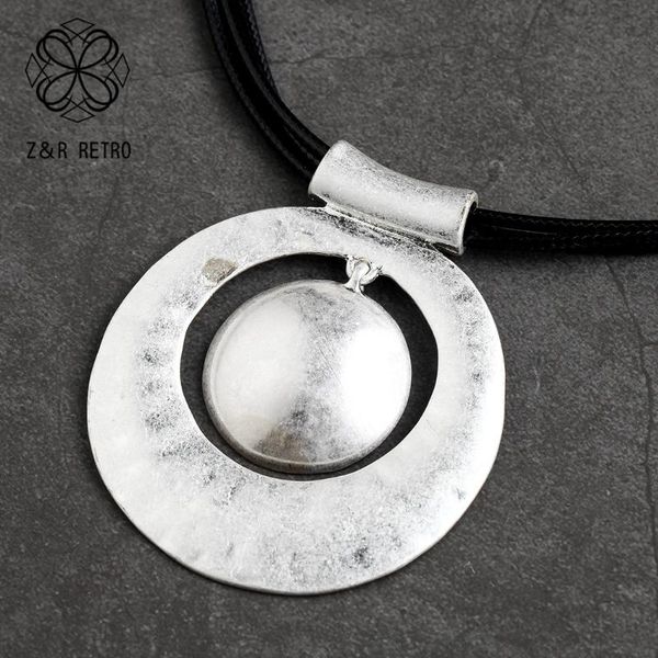 round rope chain necklaces simple statement suspension vintage jewelry for women decoration handmade clothes accessories fashion pendant, Silver
round rope chain necklaces simple statement suspension vintage jewelry for women decoration handmade clothes accessories fashion pendant, Silver