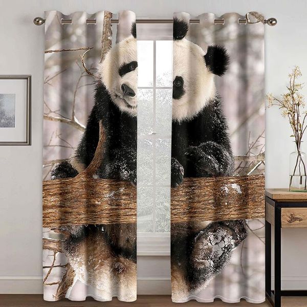 curtain & drapes 3d cute panda black and white pattern blackout set with hook, suitable for home curtains in the living room bedroom
curtain & drapes 3d cute panda black and white pattern blackout set with hook, suitable for home curtains in the living room bedroom
