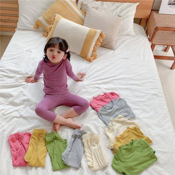 pajamas children's suit 2021 spring korean boy girls clothing solid home service fall autumn comfortable kids thin cotton, Blue;red
pajamas children's suit 2021 spring korean boy girls clothing solid home service fall autumn comfortable kids thin cotton, Blue;red