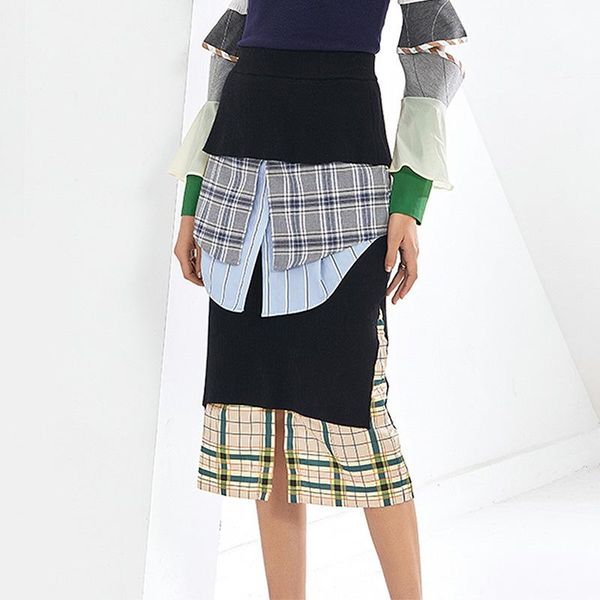 skirts winter women 2021 fashion cascading ruffle pliad patchwork mid-calf casual ladies, Black
skirts winter women 2021 fashion cascading ruffle pliad patchwork mid-calf casual ladies, Black