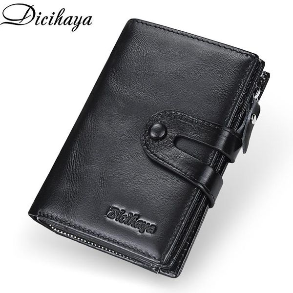 wallets dicihaya cowhide genuine leather men wallet coin purse small mini card holder vintage portfolio portomonee hasp male pockect, Red;black 
wallets dicihaya cowhide genuine leather men wallet coin purse small mini card holder vintage portfolio portomonee hasp male pockect, Red;black