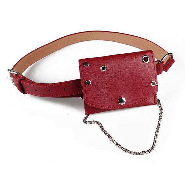 waist bags women's pack multifunctional leather packs fashion female belt bag casual pocket with hole rivets chain
waist bags women's pack multifunctional leather packs fashion female belt bag casual pocket with hole rivets chain