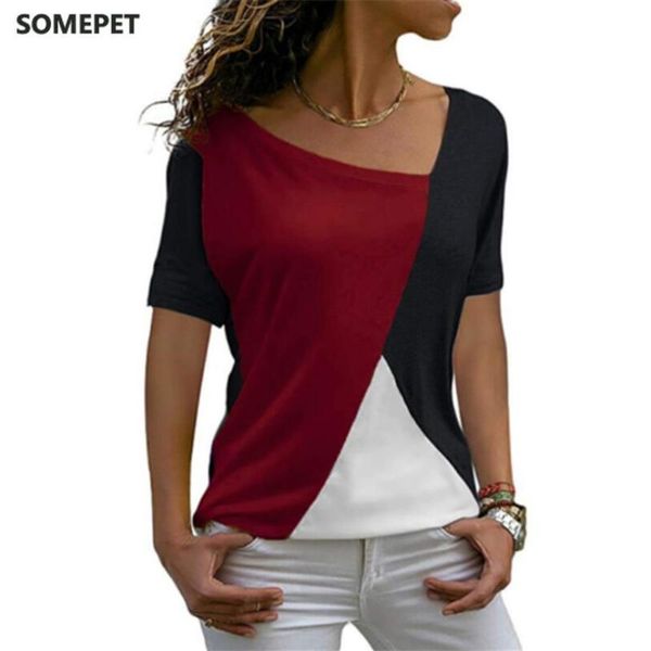 coming thin summer casual women t shirts short sleeve fashion patchwork slim irregular clothes long shirt women's t-shirt, White
coming thin summer casual women t shirts short sleeve fashion patchwork slim irregular clothes long shirt women's t-shirt, White