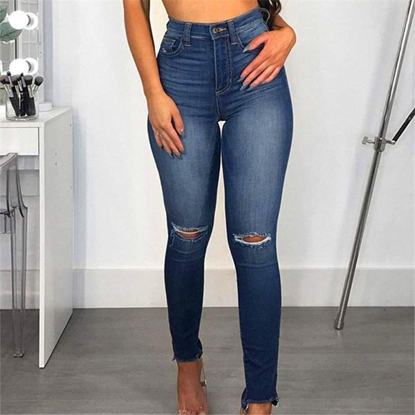 women's jeans women blue ripped streetwear lady high waist stretch skinny denim trousers 2021 summer female pencil pants
women's jeans women blue ripped streetwear lady high waist stretch skinny denim trousers 2021 summer female pencil pants
