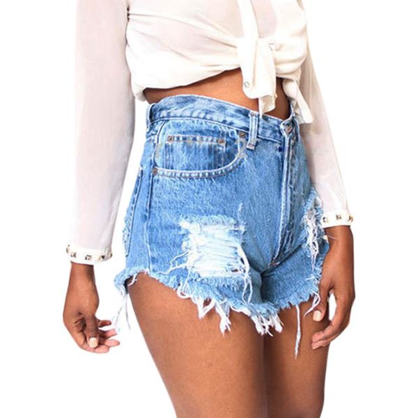 distressed summer women jeans skinny zipper high waist casual demin bottoms pockets hole slim ladies shorts women's, Blue
distressed summer women jeans skinny zipper high waist casual demin bottoms pockets hole slim ladies shorts women's, Blue