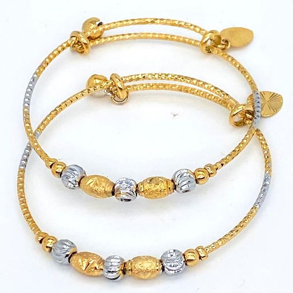 bangle 2pcdubai bangles for women ethiopian bracelet gold silver bead with bell african two-tone ball bride party gifts, Black
bangle 2pcdubai bangles for women ethiopian bracelet gold silver bead with bell african two-tone ball bride party gifts, Black