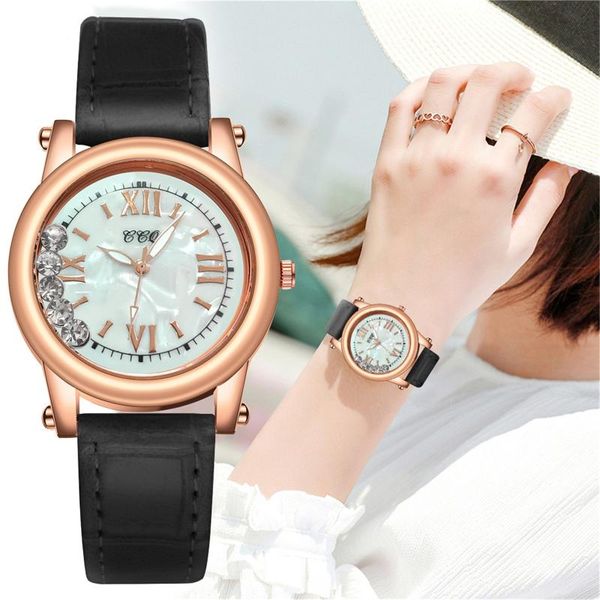 wristwatches women casual quartz leather band diamonds rhinestone watch ladies fashion colorful female student simple, Slivery;brown
wristwatches women casual quartz leather band diamonds rhinestone watch ladies fashion colorful female student simple, Slivery;brown