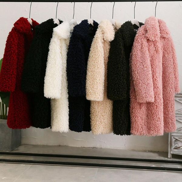 women's jackets fluffy long faux fur coat women thicken winter fake streetwear pink black female fashion cardigan outerwear, Black;brown
women's jackets fluffy long faux fur coat women thicken winter fake streetwear pink black female fashion cardigan outerwear, Black;brown