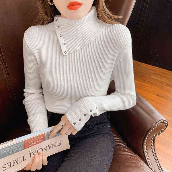 make firm offers new winter thickening turtleneck sweater pullovers side button render unlined upper garment to coat y1110, White;black
make firm offers new winter thickening turtleneck sweater pullovers side button render unlined upper garment to coat y1110, White;black