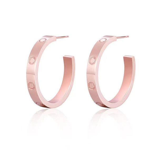 rose gold stainless steel earrings exaggerated classic round simple fashion female hoop & huggie, Golden;silver
rose gold stainless steel earrings exaggerated classic round simple fashion female hoop & huggie, Golden;silver