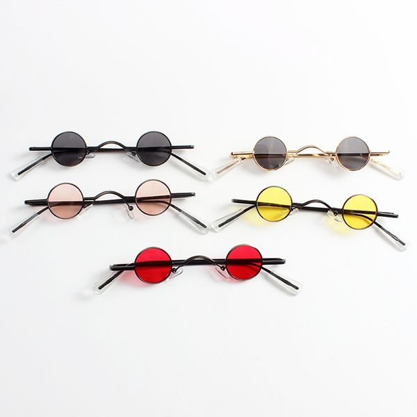 vintage small circle sunglasses women brand shades black red metal color sun glasses fashion design eyeglasses, White;black
vintage small circle sunglasses women brand shades black red metal color sun glasses fashion design eyeglasses, White;black