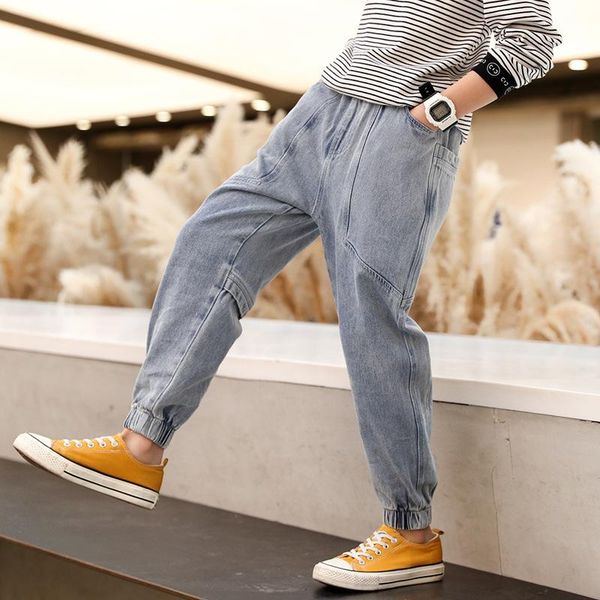 cool jean spring autumn boy trousers pants capris kids children clothing denim school outdoor straight kids clothes sport h jeans, Blue
cool jean spring autumn boy trousers pants capris kids children clothing denim school outdoor straight kids clothes sport h jeans, Blue
