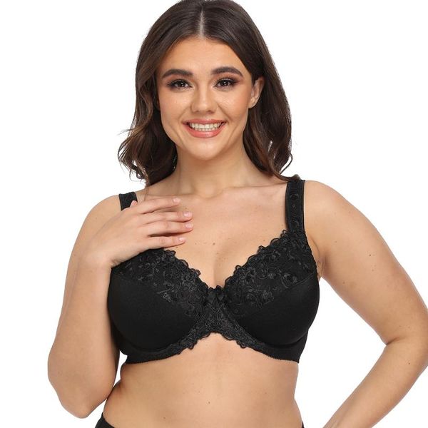 bras embroidery underwear women plus size c d e f g h i cup thin bra lace black wireless adjusted-straps, Red;black
bras embroidery underwear women plus size c d e f g h i cup thin bra lace black wireless adjusted-straps, Red;black