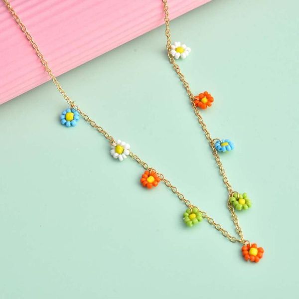 chains women handmade beaded colorful rice bead necklace art jewelry gold plated chain glass party gift, Silver
chains women handmade beaded colorful rice bead necklace art jewelry gold plated chain glass party gift, Silver
