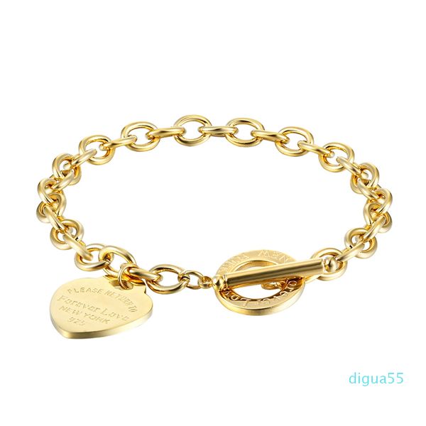 fashion women stainless steel bracelets heart gold silver chains bracelet fashion jewelry style, Golden;silver
fashion women stainless steel bracelets heart gold silver chains bracelet fashion jewelry style, Golden;silver