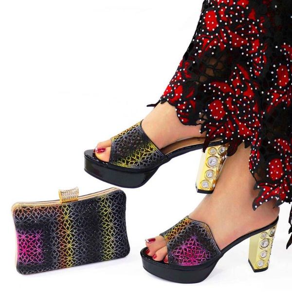 cinessd black shoes and bags nigeria's latest party platform ladies party large size 42 43
cinessd black shoes and bags nigeria's latest party platform ladies party large size 42 43