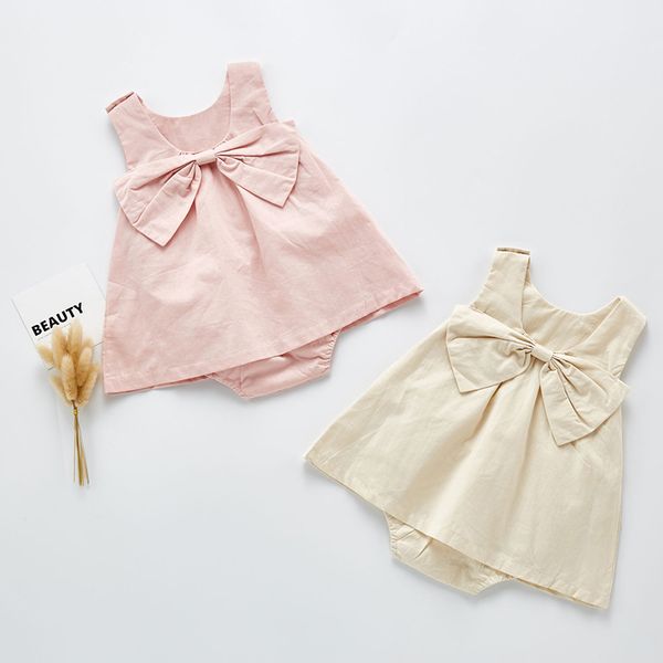 baby girl clothes summer bodysuit girl's sleeveless bow tie cotton puffy skirt with fart creeper 210429, Blue
baby girl clothes summer bodysuit girl's sleeveless bow tie cotton puffy skirt with fart creeper 210429, Blue