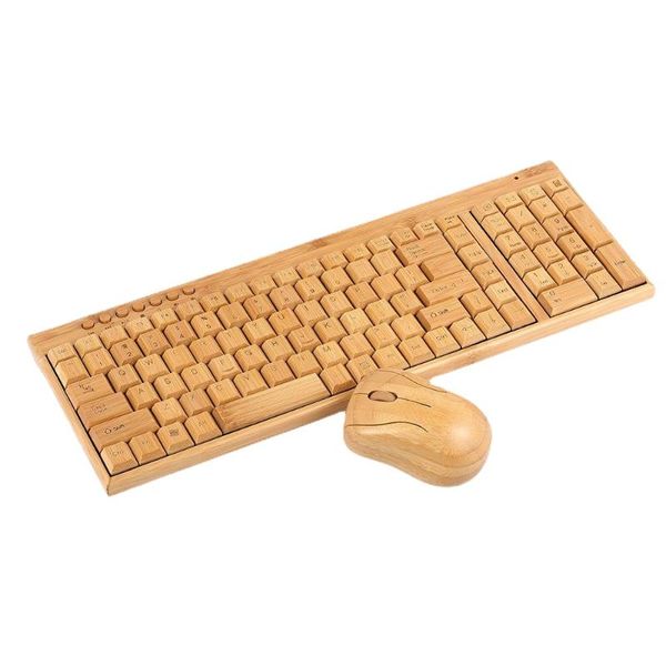 keyboard mouse combos wireless and set bamboo environmental protection waterproof radiation proof
keyboard mouse combos wireless and set bamboo environmental protection waterproof radiation proof