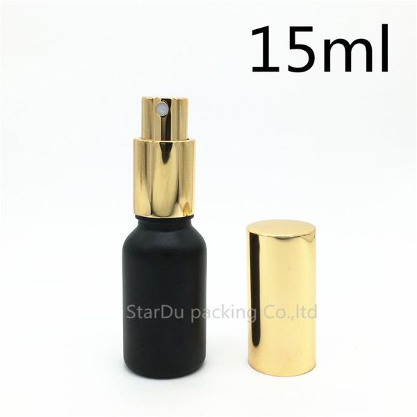 storage bottles & jars 500pcs 15ml black frosted glass bottle with gold aluminum sprayer,15cc essential oil spray perfume
storage bottles & jars 500pcs 15ml black frosted glass bottle with gold aluminum sprayer,15cc essential oil spray perfume