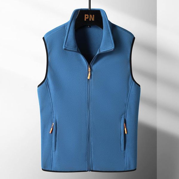 men's vests mantlconx warm fleece vest jacket men 2021 winter sleeveless waistcoat autumn fashion casual man, Black;white
men's vests mantlconx warm fleece vest jacket men 2021 winter sleeveless waistcoat autumn fashion casual man, Black;white