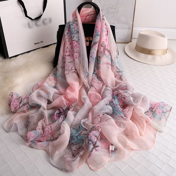 spring and autumn new korean silk scarf women's long style decoration thickened air conditioner covered with fashion trend printing ijk, Blue;gray
spring and autumn new korean silk scarf women's long style decoration thickened air conditioner covered with fashion trend printing ijk, Blue;gray