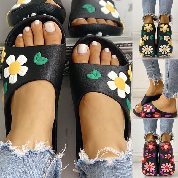 slippers summer women shoes ladies fashion open toe flower design casual beach woman zapatos de mujer, Black
slippers summer women shoes ladies fashion open toe flower design casual beach woman zapatos de mujer, Black