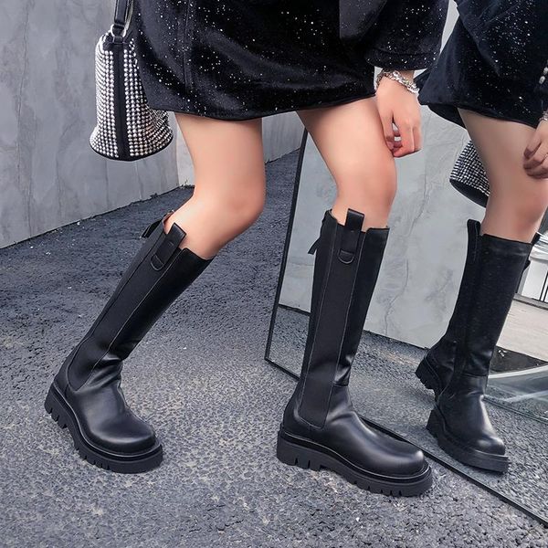 boots 2021 winter casual fashion all-match boots, round toe flat-bottomed women's boots., Black
boots 2021 winter casual fashion all-match boots, round toe flat-bottomed women's boots., Black