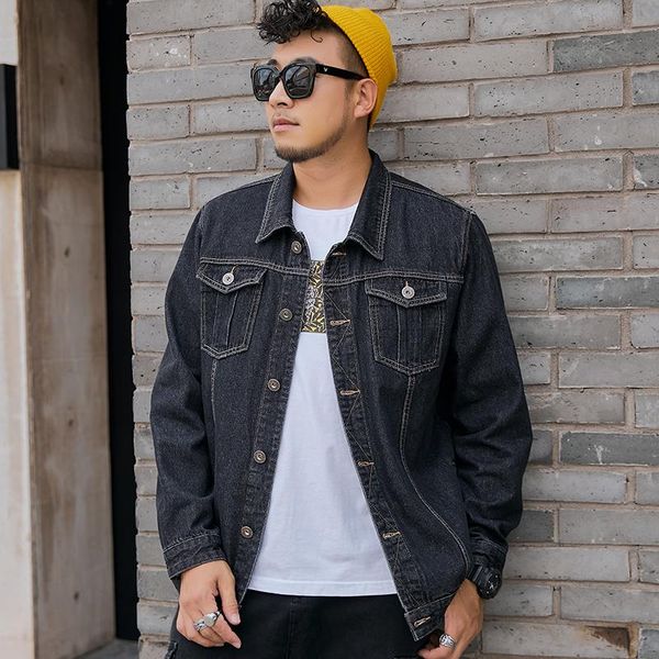men's jackets 2021 large size couple denim jacket tide brand long-sleeved loose korean version of the wild casual men's thin, Black;brown
men's jackets 2021 large size couple denim jacket tide brand long-sleeved loose korean version of the wild casual men's thin, Black;brown