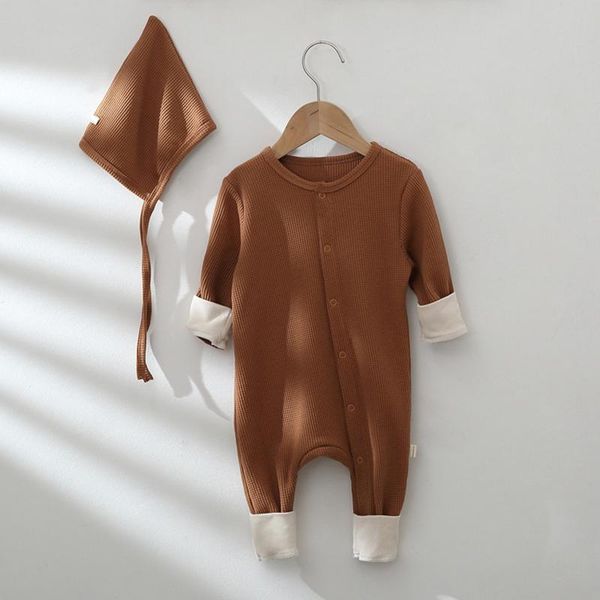 jumpsuits casual autumn spring infant baby boys girls romper cotton long sleeve soild color born single-breasted rompers, Blue
jumpsuits casual autumn spring infant baby boys girls romper cotton long sleeve soild color born single-breasted rompers, Blue