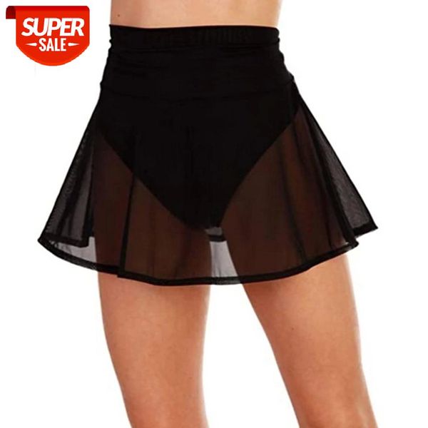 women's sheer mesh mini skirts high waist solid color see through summer beach swimsuits cover-ups a-line skirt #n76x, White;black
women's sheer mesh mini skirts high waist solid color see through summer beach swimsuits cover-ups a-line skirt #n76x, White;black