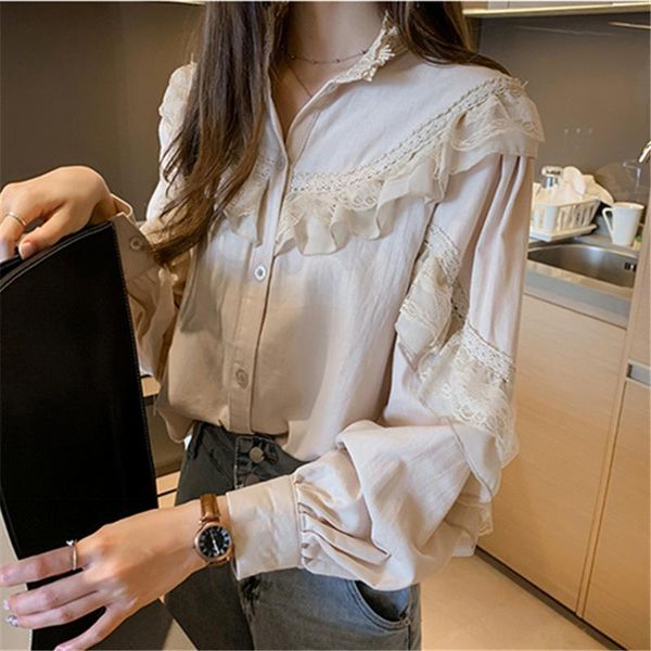 women's blouses & shirts neploe french retro embroidery flower shirt female design lace up bow puff long sleeve blusas holiday beach lo, White
women's blouses & shirts neploe french retro embroidery flower shirt female design lace up bow puff long sleeve blusas holiday beach lo, White