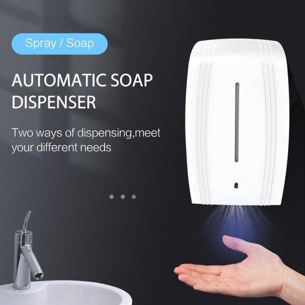 smart home control intelligent sensor soap dispenser 1000ml automatic mist spray hand disinfection wall-mounted
smart home control intelligent sensor soap dispenser 1000ml automatic mist spray hand disinfection wall-mounted