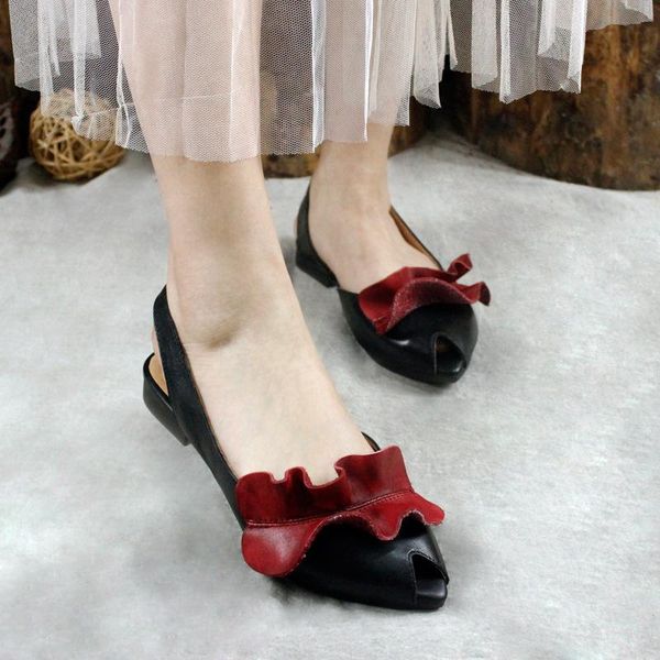 dress shoes original mori woman shallow mouth flower low heels leather soft bottom casual ankle strap handmade, Black
dress shoes original mori woman shallow mouth flower low heels leather soft bottom casual ankle strap handmade, Black