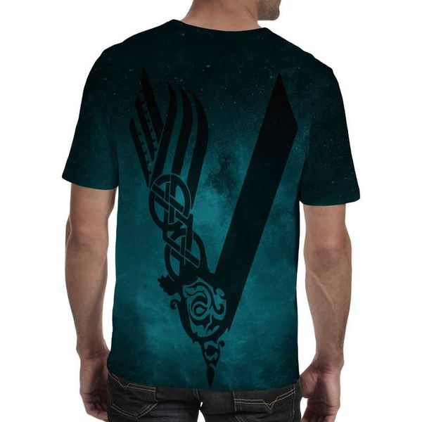 summer men's viking 3d t-shirt fun totem short-sleeved trend punk harajuku t-shirts, White;black
summer men's viking 3d t-shirt fun totem short-sleeved trend punk harajuku t-shirts, White;black
