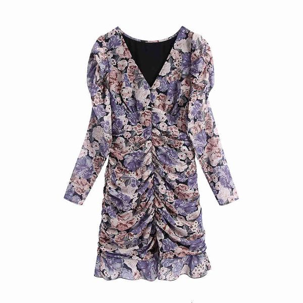 casual dresses vintage women v-neck chiffon draped es fashion ladies floral print sweet female elegant slim ruffles vestidos c2xt, Black;gray
casual dresses vintage women v-neck chiffon draped es fashion ladies floral print sweet female elegant slim ruffles vestidos c2xt, Black;gray