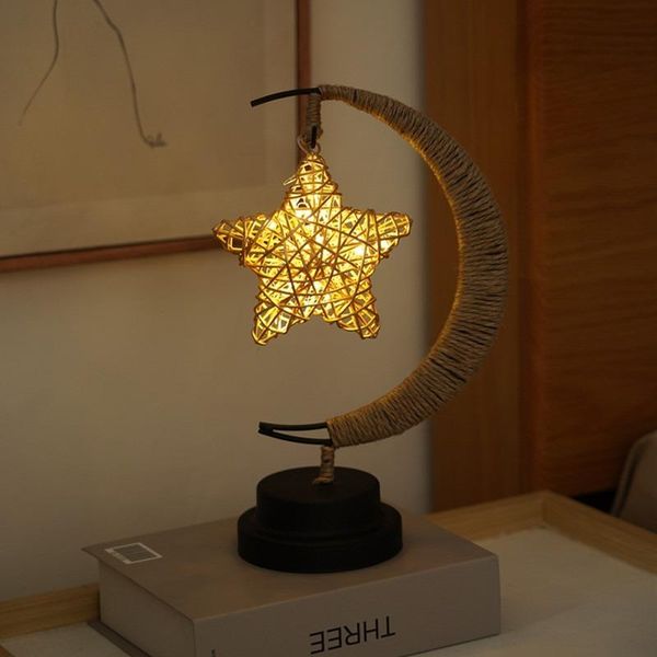 table lamps handmade rope wrought iron led night light stars / moon apple sepak takraw party room decoration christmas gift
table lamps handmade rope wrought iron led night light stars / moon apple sepak takraw party room decoration christmas gift