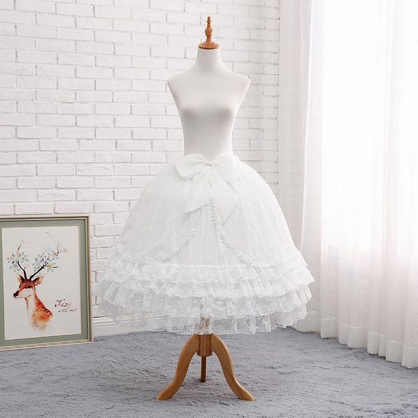 lace big bow underskirt white lolita wedding gown skirt petticoat bell style crinoline pettiskirts skirts, Black
lace big bow underskirt white lolita wedding gown skirt petticoat bell style crinoline pettiskirts skirts, Black